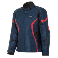 Rjays Athena Air Blue/Red Womens Textile Jacket