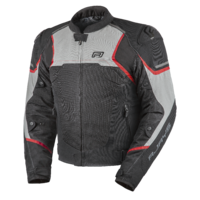 Rjays Pace Airflow Black/Primer Grey Textile Jacket