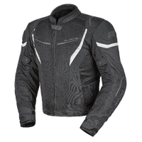 Rjays Swift III Black/White Textile Jacket