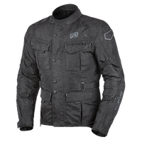 Rjays Venture Black/Black Textile Jacket