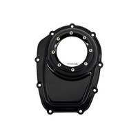 Trask Performance TP-TM-018BK Assault Clear Cam Cover Gloss Black for Milwaukee 8 18-Up