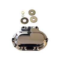 Trask Performance TP-TM-2039CH Hydraulic Clutch Cover Chrome for Dyna 06-17/Softail 07-17/Touring 07-13