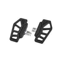 Thrashin Supply TS-TSC-2217-1-SF Apex Mini Rider Floorboards Black for Front On Softail 18-Up