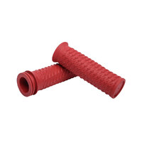 Thrashin Supply TS-TSC-2708-2 Bolt Grips Red for all Models w/Cable or Throttle By Wire