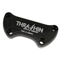 Thrashin Supply TS-TSC-2800-4 Handlebar Top Clamp Twice Cut Black