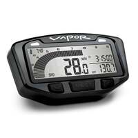 Trail Tech Vapor Digital Speedometer/Tachometer Gauge for C Bracket Speed & 22/25mm Water Sensor