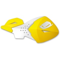 UFO Escalade Handguards Yellow/White (01-19)