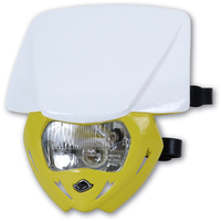 UFO Panther Headlight Yellow Base/White Upper