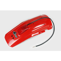 UFO Rear Fender w/Tailight Red (XR 00-06) for Honda XR600 88-02