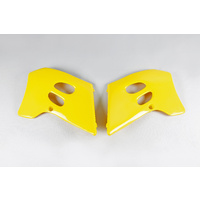 UFO Radiator Shrouds Yellow for Suzuki RM 125/250 93-95