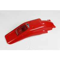 UFO Rear Fender w/Tailight Red (XR 00-06) for Honda XR250/400 96-20