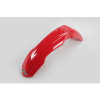 UFO Front Fender Red (00-18) for Honda CR125/250 04-07/CRF250R-RX 04-09/250X 04-17/450R-RX 04-08/450X 05-16