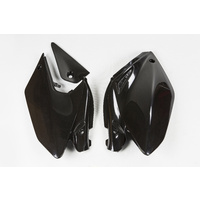 UFO Side Panels Black for Honda CRF250X 04-17