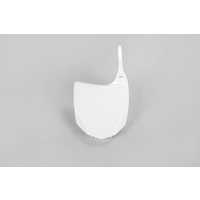 UFO Front Number Plate White for Kawasaki KXF 250/450 09-12