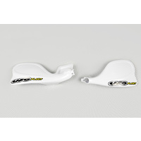 UFO Handguards White for Yamaha YZ 125/250 01-20/YZF 250/400/426 01-02/WRF 250/400/426 01-02