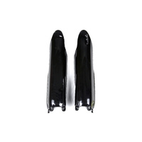 UFO Fork Slider Protector Black for Yamaha YZ 125/250 08-20/YZF 250/450 08-09