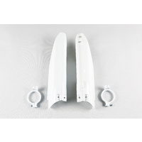 UFO Fork Slider Protector White for Suzuki RM 125/250 99-03
