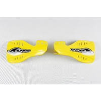 UFO Handguards Yellow (01-18) for Suzuki RM 125/250 05-20
