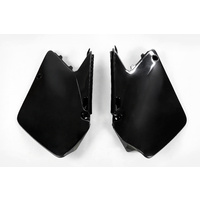 UFO Side Panels Black for Suzuki RM 125/250 01-02