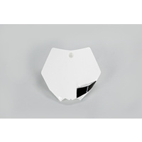 UFO Front Number Plate White for KTM SX 85 13-17