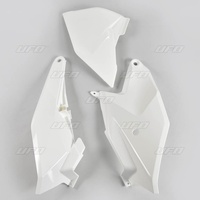 UFO Side Panels/Airbox Cover White for KTM SX 85 18-20