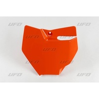 UFO Front Number Plate Orange (98-18) for KTM SX 85 18-20
