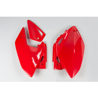 UFO Side Panels Red (00-18) for Honda CRF450X 05-16