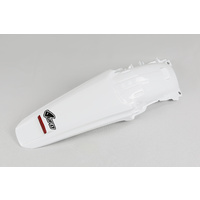 UFO Rear Fender w/LED Tailight White for Honda CRF450X 05-16