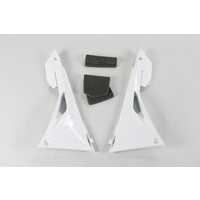 UFO Airbox Cover White for Honda CRF250R-RX 18-20/450R-RX 17-20