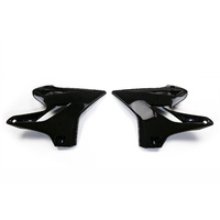 UFO Radiator Shrouds Black for Yamaha YZ 125/250 15-20