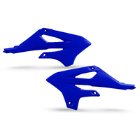 UFO Radiator Shrouds Blue for Yamaha YZ85 2022