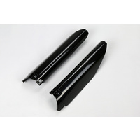 UFO Fork Slider Protector Black for Suzuki RM 125/250/RMZ 250/450 07-20