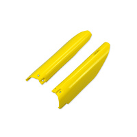 UFO Fork Slider Protector Yellow (01-19) for Suzuki RM 125/250/RMZ 250/450 07-20