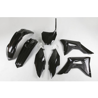 UFO Plastics Kit Black for Honda CRF250R 2019/450R 17-19