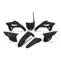 UFO Plastics Kit Black for Honda CRF450R 2021