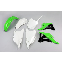 UFO Plastics Kit OEM Colours for Kawasaki KX 85 14-20