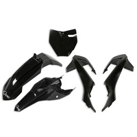 UFO Plastics Kit Black for KTM KTM 65 16-20