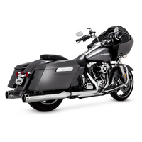 Vance & Hines V16674 Torquer 450 Slip-On Mufflers Chrome for Harley-Davidson Touring 17-20