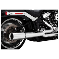 Vance & Hines V17589 Pro Pipe Exhaust Systems Chrome for Softail Fatboy/Breakout 18-19