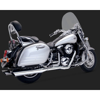 Vance & Hines V18369 Touring Duals Exhaust for Vulcan 1500 Nomad 99-04/1600 Nomad 99-08