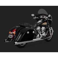 Vance & Hines V18535 Classic Slip-On Mufflers for Indian Chieftain & Roadmaster 14-15
