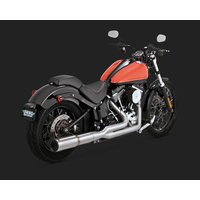 Vance & Hines V27521 Stainless Hi-Output 2-1 Exhaust for Softail 86-15 (86-06 Models Need V16925 O2 - CC2SL