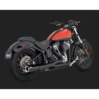 Vance & Hines V47527 Pro Pipe Exhaust Black for Softail 12-15