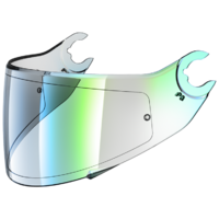 Shark Replacement Light Iridium Green Anti-Scratch Visor for Spartan/Skwal/D-Skwal Helmets