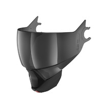 Shark Dark Smoke Visor & Chinbar for Evojet Helmets Blank Matte Black