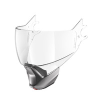 Shark Replacement Clear Visor & Chinbar for Evojet Helmet Dual Blank Anthracite/Black