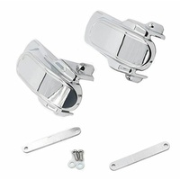 Axle Cover Kit High Quality ABS Plastic 2006-17 Dyna Models FXD B / F / C / L & WG Chrome