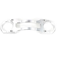 Twin Power Chrome Fork Brace Suit Most Models with 41mm Tubes Fits Softail Fxst 1984-15 Dyna Fxdwg 1993-05  Fxwg 1984-86