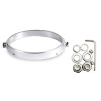 Billet Universal 7" Headlight Mount Ring (Ring Only) Chrome use on Most Harleys and Metric Models Custom Use