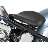 Solo Seat 35mm Think Black Suit Custom Metric & Harley Bobber Use Base Size 245mm x 350mm (Seat Only)